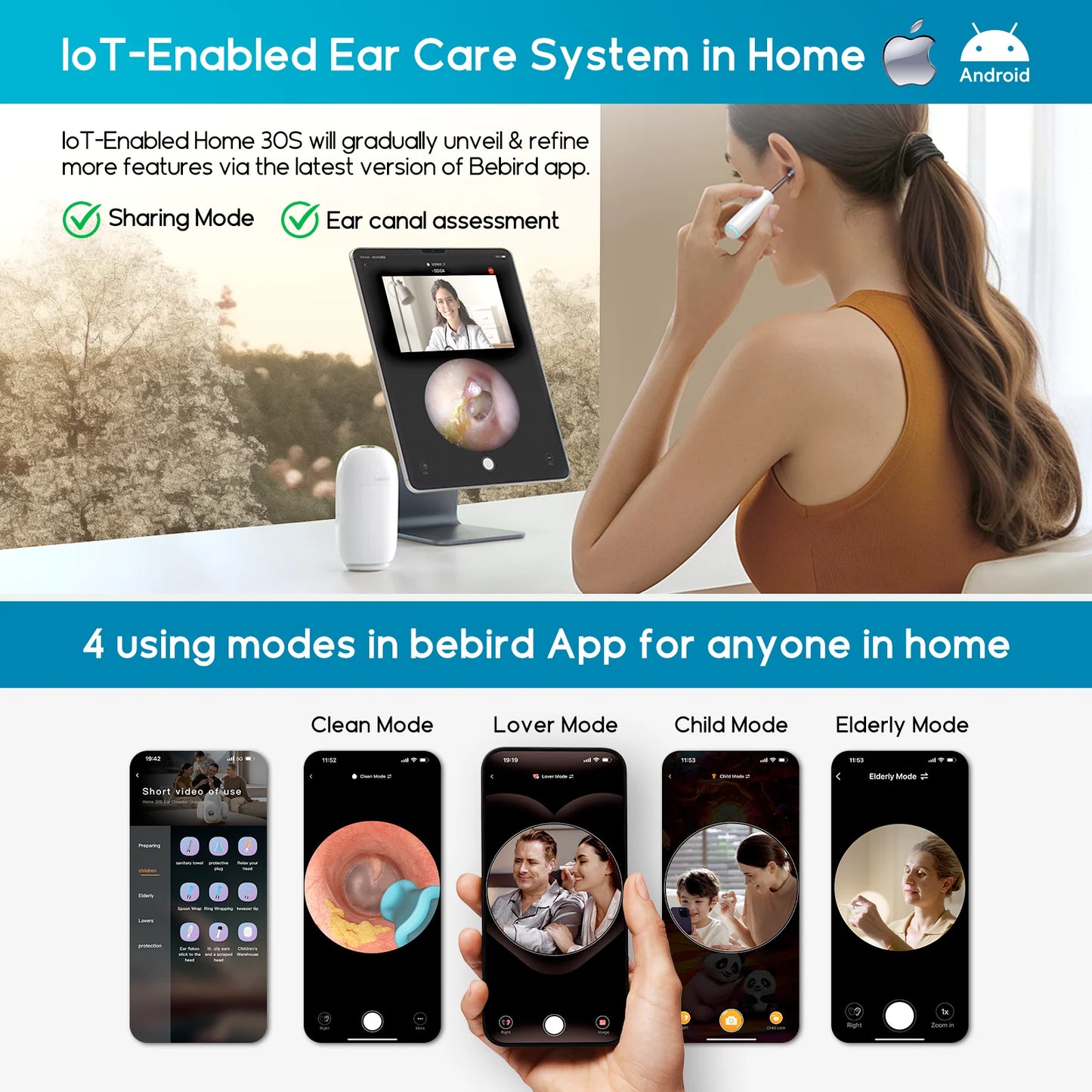 Visual Ear Care Kit for Family